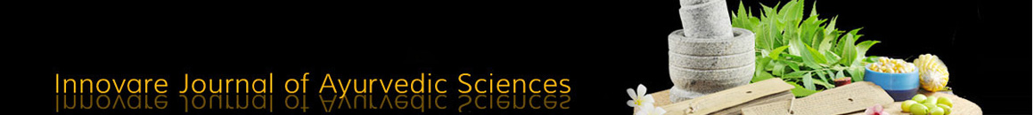 Innovare Journal of Ayurvedic Sciences