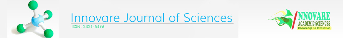 Innovare Journal of Sciences